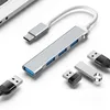 USB C Hub mit 4 USB 3.0 Anschlüssen – Datenhub für Laptop Produktbild-Vorschau 5