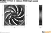 Fan Be Quiet! Pure Wings 3 140mm PWM high-speed Voir les images du produit 8