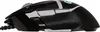 A black and gray Logitech gaming mouse is shown from the side against a white background. Produktbild-Vorschau