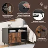 COSTWAY Katzenschrank Katzentoilette mit Kratzunterlage & Produktbild-Vorschau 6