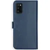 Selencia Echtleder Klapphülle Samsung Galaxy A41 - Blau Produktbild-Vorschau 3