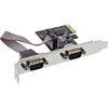 Longshine LCS-6321M, PCIe, Seriell, Männlich, Schwarz, Produktbild-Vorschau 1