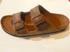 Birkenstock Arizona Damen-Pantoletten in Braun – schmale Produktbild-Vorschau 23