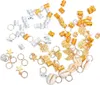 80PCS / Set Dreadlocks Perlen Metallmanschetten Produktbild-Vorschau 3