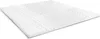 A white mattress topper with a textured surface is shown from a diagonal angle against a white background. Anteprima dell’immagine prodotto