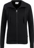 Women-Sweatjacke College - Schwarz - Größe M Produktbild-Vorschau 3
