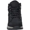 A front view of a black boot. Produktbild-Vorschau