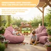 Dreamroots Bean Bag 70x70x70 cm Pouf enfants avec dossier Voir les images du produit 3