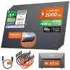 Solarway®️ 2000Wp / 800W Balkonkraftwerk mit 2,7 kWh Produktbild-Vorschau 1