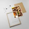 Gerahmtes Poster - Rahmen in heller Eiche - Küche Essen Produktbild-Vorschau 4