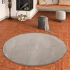 Hochflor Luxus Velours Teppich Touch Taupe Rund, Größe:240 Produktbild-Vorschau 1