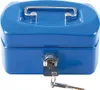 Idena Geldkassette Mini 125x95x60mm, blau - Metall, 6 Produktbild-Vorschau 1