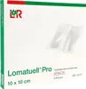The image shows the packaging of Lomatuell Pro wound dressing. Produktbild-Vorschau