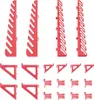Sada držiakov BINEER HOOKS na montáž panelov, červená, 20 Náhľad obrázku produktu 22