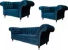 Sofa Couch Textil Polster Sitz 2+1+1 Sitzer Garnitur Design Produktbild-Vorschau 5
