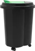 Exacompta Abfalleimer Tri Bin EcoBlack - Schwarz - 44214D Produktbild-Vorschau 3