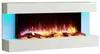 Fuoco elettrico Balderia Helia bianco 2000 Watt incl. Anteprima dell’immagine prodotto 1