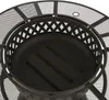 Blumfeldt Rosario krb, gril a stôl 3v1 - Ø 120 cm, oceľ Náhľad obrázku produktu 5