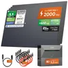 Solarway®️ 2000Wp / 800W Balkonkraftwerk mit 3,2 kWh Produktbild-Vorschau 1
