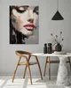 Obraz Canvas Nowoczesny PORTRET Kobieta Usta Abstrakcja Podgląd zdjęcia produktu 8