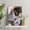 Oh Art! Malen nach Zahlen Erwachsene „Frau mit Lilie“ 40x50 Produktbild-Vorschau 2