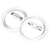 vidaXL Button-Set mit Anstecknadel 100 Stk. Acryl 37 mm Produktbild-Vorschau 3