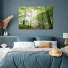 MuchoWow® Poster Wald - Bäume - Sonne 120x80 cm - Bilder Produktbild-Vorschau 3