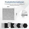 Aopunly 12 stuks Akustikplatten Quadratisch Dreieck Produktbild-Vorschau 2