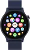 A close-up shot of a smartwatch with a dark blue band and a colorful display showing various app icons. Náhled obrázku produktu