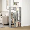 vidaXL Knihovna Betonově šedá 72x20x120,5 cm Dřevěný Náhled obrázku produktu 4