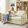 HOMCOM Schlafsofa 141x 180cm 2-Sitzer Sofa mit Produktbild-Vorschau 2
