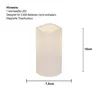 A white LED candle with dimensions indicated. Produktbild-Vorschau