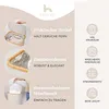 HENNEZ Wäschekorb mit Deckel 2 Fächer Wäschekorb Beige - Produktbild-Vorschau 9