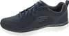 A side view of a navy blue Skechers shoe. Produktbild-Vorschau