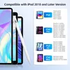 A stylus pen is shown next to several iPads, with a list of compatible iPad models. Produktbild-Vorschau