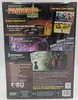 The back of a board game box, showing game components and descriptions. Voir les images du produit