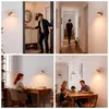 Magnetische LED wandlamp, hout, dimbaar | 360° draaibaar, Productafbeelding-voorbeeld 9