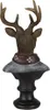 Figurina di cervo Clayre & Eef 10x9x23 cm in poliresina Anteprima dell’immagine prodotto 3
