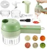 4-in-1 Elektro Gemüsehobel set, Gemüseschneider, Produktbild-Vorschau 1