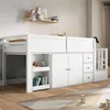 MODFU Kinderbett,Hochbett Jugendbett 90x200cm Produktbild-Vorschau 4