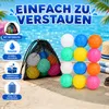 12 wiederverwendbare Wasserbomben aus Silikon mit Produktbild-Vorschau 4