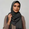 Oversize Damen Winter Schal – 100% Viskose, Grau Anthrazit, Produktbild-Vorschau 5