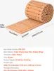 SucceBuy Allée de jardin droite en bois, 4,8 m de long x Voir les images du produit 7