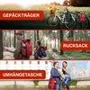 Valkental® ValkPro 3in1 Fahrradtasche, Rucksack & Produktbild-Vorschau 2