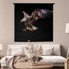 MuchoWow® Wandteppich Wandbehang Adler - Vogel - Federn Produktbild-Vorschau 5