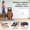 Skladací veslovací trenažér JASPORT R3 s LCD displejom s Náhľad obrázku produktu 6