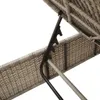 3-tlg. Sonnenliegen-Set mit Auflage Hellgrau Poly Rattan Produktbild-Vorschau 9