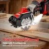 TEENO Akku-Mini-Handkreissäge, Akku Handkreissäge mit Produktbild-Vorschau 4