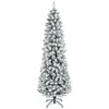 HOMCOM Künstlicher Weihnachtsbaum, 210 cm Christbaum mit Produktbild-Vorschau 1
