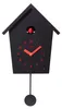 Cuco Clock Kuckucksuhr REIHENHAUS mit Pendeluhr Wanduhr, Produktbild-Vorschau 1